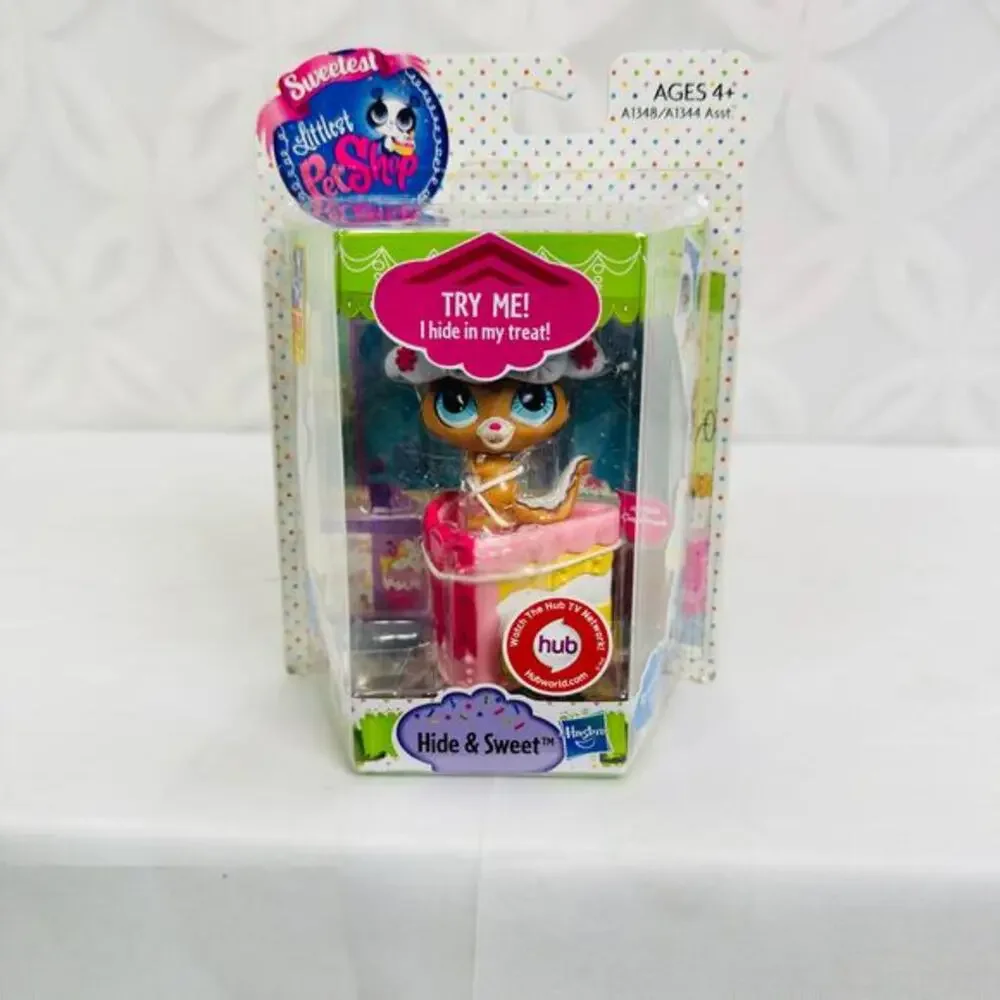 Hasbro Littlest Pet Shop Sweetest Hide & Sweet‎ Chimpmunk LPS